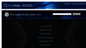 What Thecopywritingformula.com website looked like in 2014 (9 years ago)