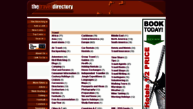 What The-travel-directory.co.uk website looked like in 2014 (9 years ago)