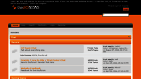 What Theisonews.com website looked like in 2014 (9 years ago)