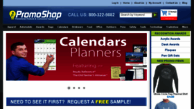 What Thepromoshop.com website looked like in 2014 (9 years ago)