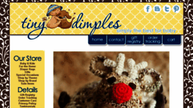 What Tinydimples.com website looked like in 2014 (9 years ago)
