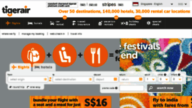 What Tigerairways.com.sg website looked like in 2014 (9 years ago)