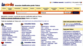 What Toluca.locanto.com.mx website looked like in 2014 (9 years ago)