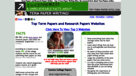 What Top-term-paper-sites.com website looked like in 2014 (9 years ago)