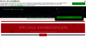What Tommyhilfiger.be website looked like in 2014 (11 years ago)