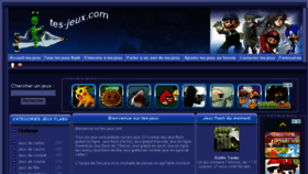 What Tes-jeux.com website looked like in 2014 (9 years ago)