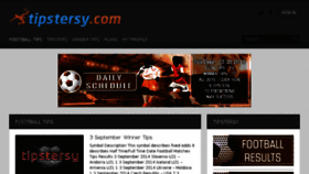 What Tipstersy.com website looked like in 2014 (9 years ago)