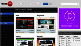 What Themepix.com website looked like in 2014 (9 years ago)