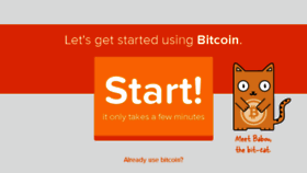 What Trybtc.com website looked like in 2014 (9 years ago)