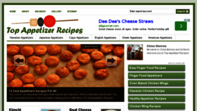 What Topappetizerrecipes.net website looked like in 2014 (9 years ago)