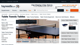 What Tabletenniszone.com website looked like in 2014 (9 years ago)