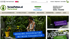 What Terraspotten.nl website looked like in 2014 (9 years ago)