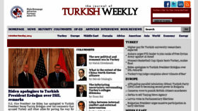 What Turkishweekly.net website looked like in 2014 (9 years ago)