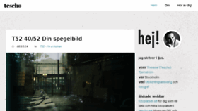 What Tescho.se website looked like in 2014 (9 years ago)