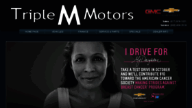 What Triplemmotors.com website looked like in 2014 (9 years ago)