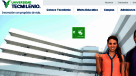 What Tecmilenio.com website looked like in 2014 (9 years ago)
