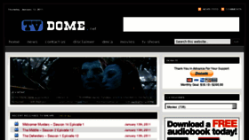 What Tv-dome.net website looked like in 2011 (13 years ago)