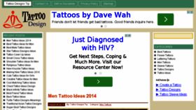 What Tattoodesignstip.com website looked like in 2014 (9 years ago)