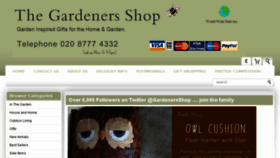 What Thegardenersshop.co.uk website looked like in 2014 (9 years ago)