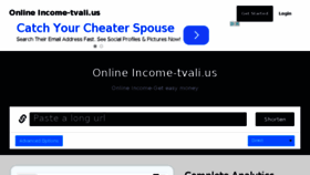 What Tvali.us website looked like in 2014 (9 years ago)
