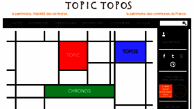 What Topic-topos.com website looked like in 2014 (9 years ago)