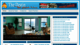 What Thedestinrealestatenews.com website looked like in 2014 (9 years ago)