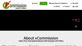What Tools.vcommission.com website looked like in 2014 (9 years ago)