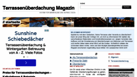 What Terrassenueberdachung-ratgeber.de website looked like in 2014 (9 years ago)