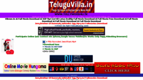 What Teluguvilla.in website looked like in 2014 (9 years ago)