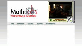 What Themathgames.com website looked like in 2014 (9 years ago)