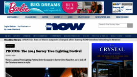 What Thenownewspaper.com website looked like in 2014 (9 years ago)