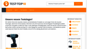 What Test-top10.de website looked like in 2014 (9 years ago)