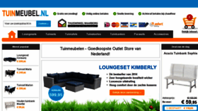What Tuinmeubel.nl website looked like in 2014 (9 years ago)