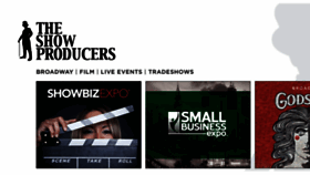 What Theshowproducers.com website looked like in 2014 (9 years ago)