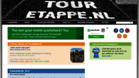 What Touretappe.nl website looked like in 2014 (9 years ago)