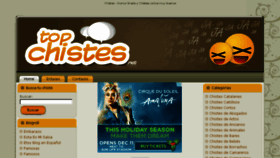 What Topchistes.net website looked like in 2014 (9 years ago)