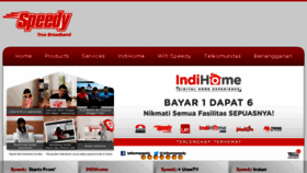 What Telkomspeedy.com website looked like in 2015 (10 years ago)