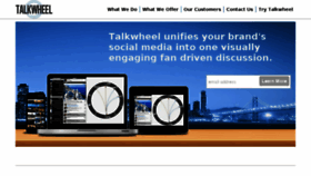 What Talkwheel.com website looked like in 2015 (9 years ago)