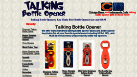 What Talkingbottleopener.net website looked like in 2015 (9 years ago)