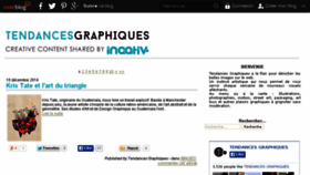 What Tendancesgraphiques.fr website looked like in 2015 (9 years ago)