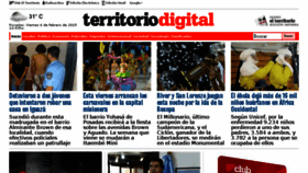 What Territoriodigital.com.ar website looked like in 2015 (9 years ago)