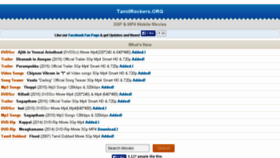What Tamilrockers.org website looked like in 2015 (9 years ago)