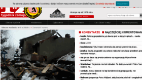 What Tygodnikzamojski.pl website looked like in 2015 (11 years ago)