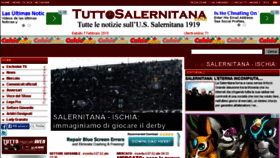 What Tuttosalernitana.com website looked like in 2015 (9 years ago)