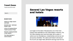 What Travelzones.net website looked like in 2015 (9 years ago)