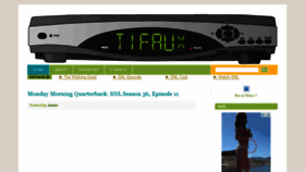 What Tifaux.com website looked like in 2015 (9 years ago)