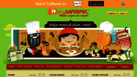 What Trymasak.my website looked like in 2015 (9 years ago)