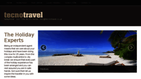 What Tecnotravel.co.uk website looked like in 2015 (9 years ago)