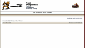 What Team-pumpernickel.de website looked like in 2015 (9 years ago)