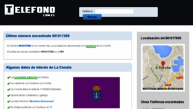 What Telefono.com.es website looked like in 2015 (9 years ago)